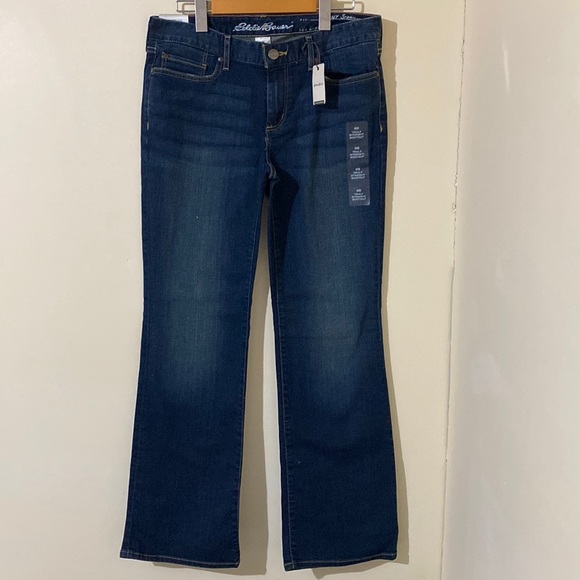 Eddie Bauer Truly Straight Bootcut Women Jeans Size 8 - Picture 2 of 12